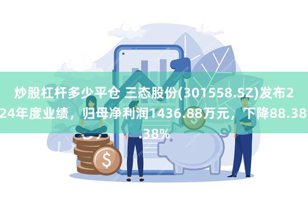 炒股杠杆多少平仓 三态股份(301558.SZ)发布2024年度业绩，归母净利润1436.88万元，下降88.38%