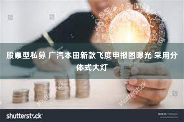 股票型私募 广汽本田新款飞度申报图曝光 采用分体式大灯