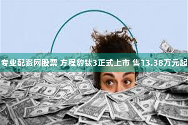 专业配资网股票 方程豹钛3正式上市 售13.38万元起
